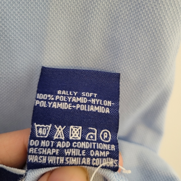 Bally golf mens blue polo shirt - Picture 10 of 12